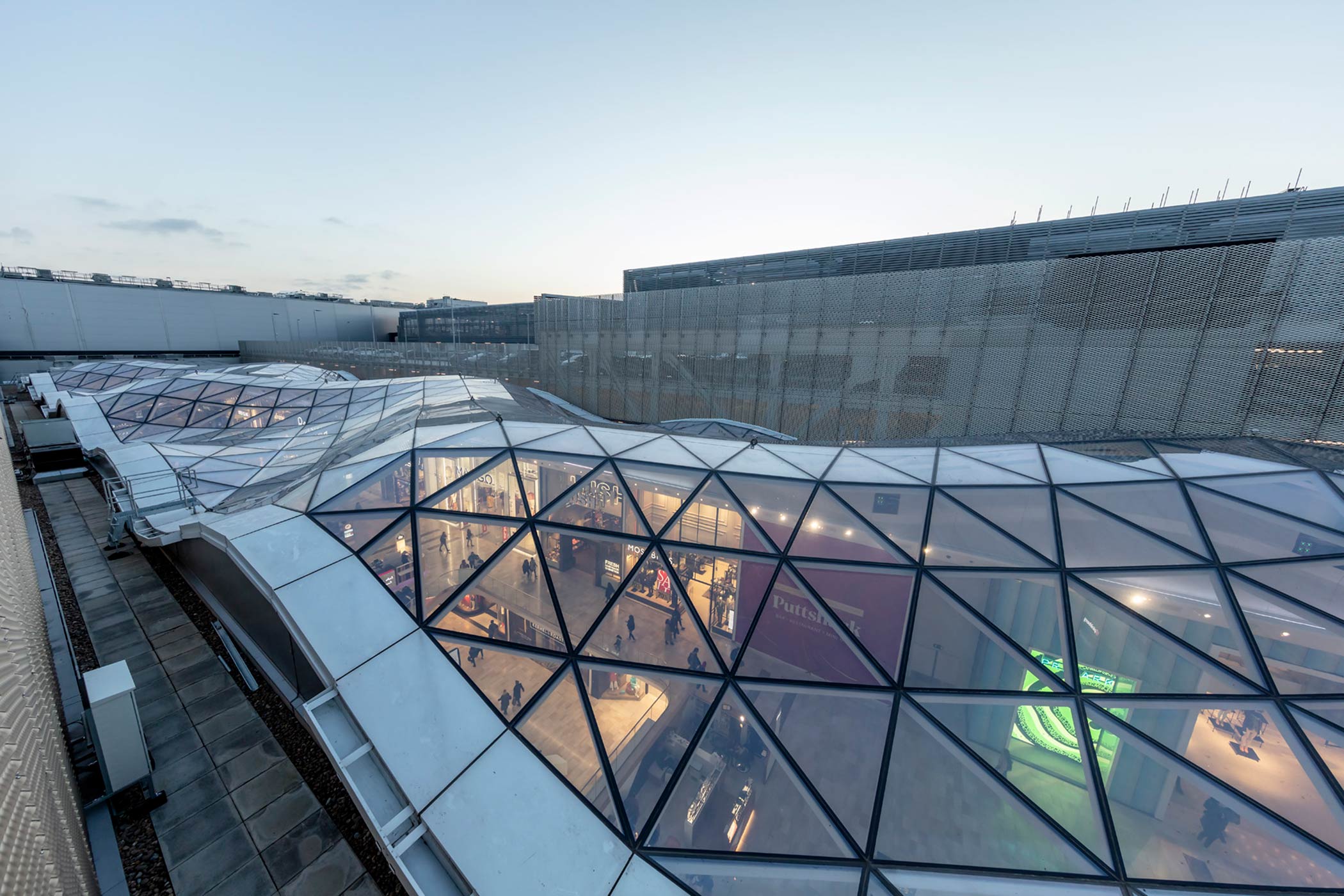 Westfield Valley Fair Mall - Skylights